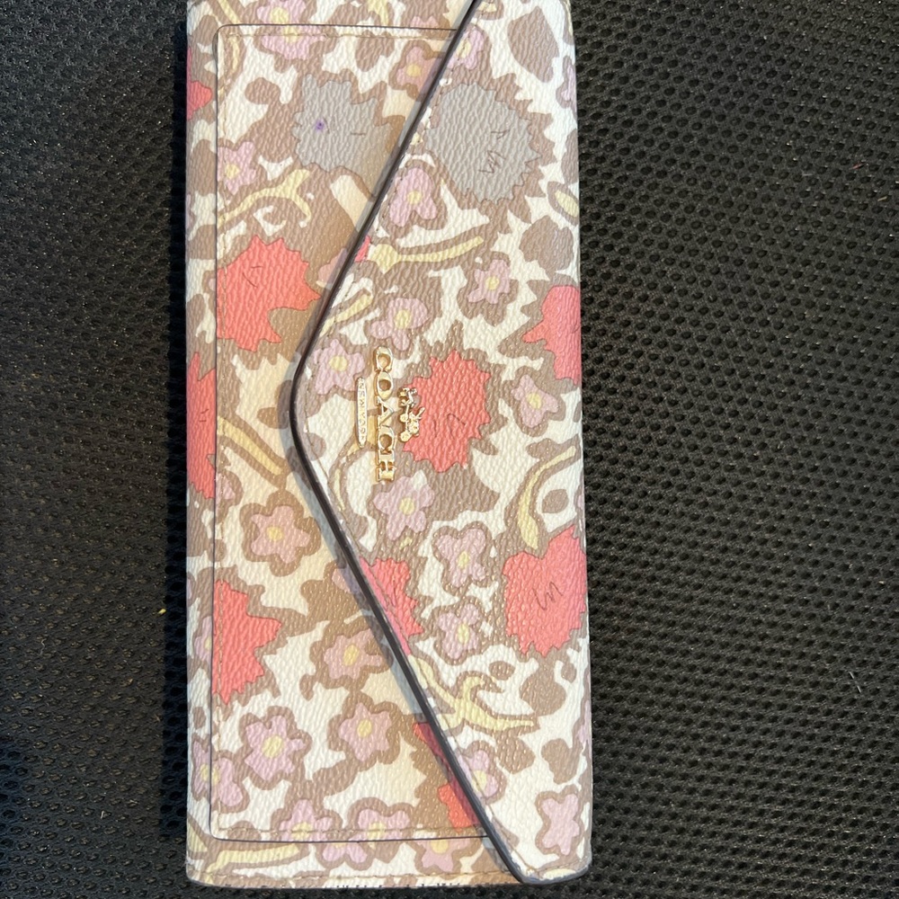 Coach Floral Wallet